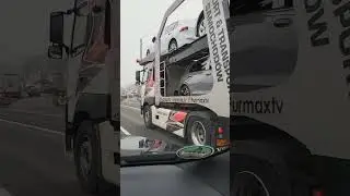 Double Decker Truck #trailer#truck#shorts#travel