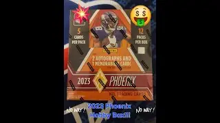 2023 Phoenix Football HOBBY Box!  📦 Loaded with Autographs, even got an Extra!!! 💥 💥 💥 💥