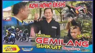 latihan bersama gemilang sirkuit  komunitas balap motor magelang