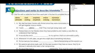 Passages 2: Vocabulary plus 1A and 1B