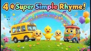 4 SUPER SIMPLE Rhymes to Teach Your TODDLER Today