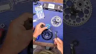 Eride Pro SS jackshaft, pulley, belt change