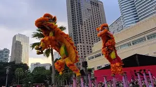 Acrobatic Lion Dance (múa lân 高桩舞獅) by Khuan Loke 群乐 @ Suria KLCC Kuala Lumpur CNY2026 20260131