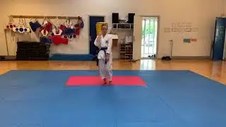 Line Byrgesen - cadet 2 female - final 1st poomsae