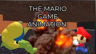 THE MARIO GAME ANIMATION (short animation) made on: Roblox My Movie special thanks to: my brother