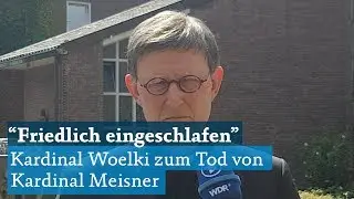 Kardinal Woelki &uuml;ber die letzten Momente von Kardinal Meisner