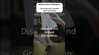 THE ROAD LESS TRAVELED - 01 #shorts #short #selfhelp #selfcare #readingreels #theroadlesstraveled