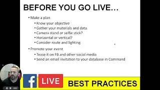 Facebook Live - Best Practices