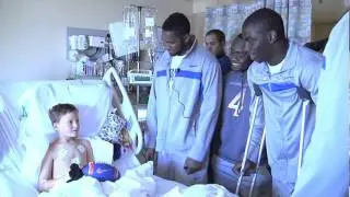 Arizona State and Boise State hospital visit during the Las Vegas Bowl week