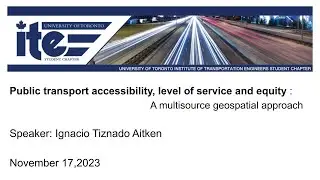UT-ITE Seminar - Ignacio Tiznado Aitken