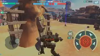 kita coba buat senjata berat: tempest.   War robot
