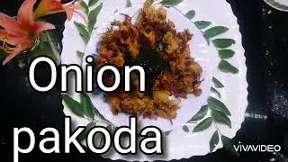 Onion pakoda /sweet stall style pakoda/evening snacks/Amuthu kitchen