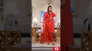 Nida Yasir Dresses in Morning Show | Nida Yasir Dress Design 2021 | Good Morning Pakistan #shorts