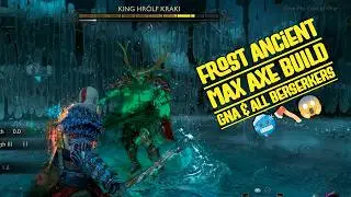 Frost Ancient Axe Build 🥶🪓😱 Gna And All Berserkers | God Of War Ragnarok | 4K
