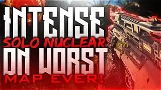Black Ops 3 - INTENSE SOLO NUCLEAR ON WORST MAP EVER! (