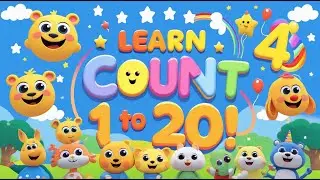 Learn to Count 1 to 20 | Fun Numbers Song for Kids | Toy,Tales And Tunes
