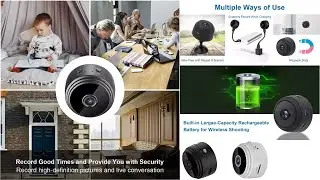 A9 Mini Camera 1080P HD Wifi Video Recorder Review | Best Wireless Security Camera for Home