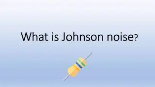 Johnson noise measurement by Boonyasit Saenkwa