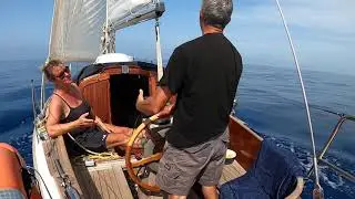 2021-09-18 on a small sailboat in italian water