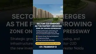 Sector-22D Yamuna Expressway: Next Hotspot for Property Investment in 2025 🚀 | Plot Price & Updates