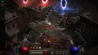 Diablo 2 R HC my first Uber run ever (FAIL and Death)