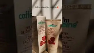 mCaffeine Berries Brightening Coffee Face Scrub!. A must-have in your skincare routine!#mcaffeine