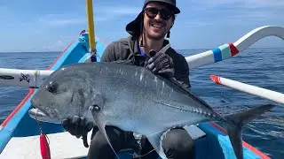 GT FISHING IN BALI || MONSTER GT BRUTAL ATTACKING POPPER ❗❗❗