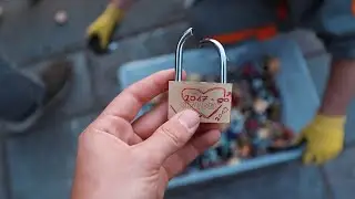 REMOVING LOVE LOCKS FROM BRIDGES & STATUES (Honest Guide)