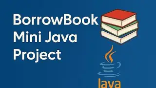 Borrow book mini Java project /Btech projects