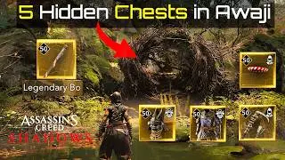 5 Hidden Legendary Chests in Awaji | Assassin's Creed Shadows Claws of Awaji DLC