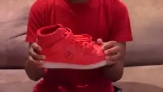 Electric Styles Phoenix Red High Top LED Shoes Review