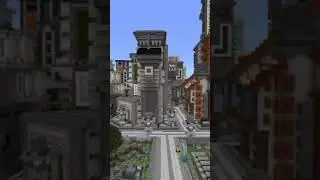 (Minecraft) Futuristic City Exploration