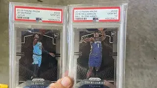 Zion Williamson & Ja Morant Rookie Sports Cards- What are we doing with this 2019 Class?