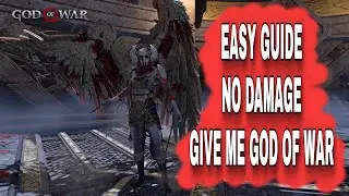 God of War PS4 &mdash; Как победить Валькирию Гейрдрифул [Уровень сложности God of War] Без урона
