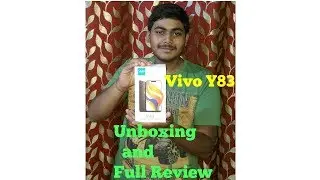 vivo y83 black features and  face unlock test hindi