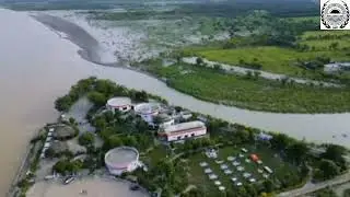 Beautiful view of Head Tunsa Barrage from drone camera #shortsvideo #viralvideo #trending