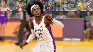 JUWANNA LOOKING FOR A TRADE AFTER CURRENT LOSING STREAK! 2K CHEATING ME! NBA 2K23 WNBA MyCAREER #3