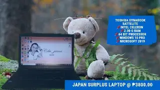 Japan Surplus Laptop Unboxing and Review / Cebu_juana Vlogs / Lazada Shopping