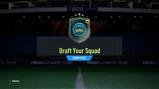 FIFA 22 Draft Your Squad SBC - Total Cost: 11,250 Coins