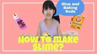 How to make slime with glue and baking soda? | Raffy's Playtime