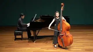 Samantha Ang on the double bass -- Black Bottom by Henderson (5 Sept 2022, Esplanade Recital Studio)