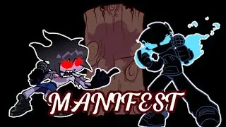FNF Manifest Pero Son Sky & Nightmare CJ Los Que Cantan 😎💙