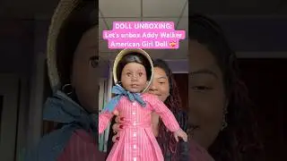 DOLL UNBOXING: Let&rsquo;s Unbox the Addy Walker American Girl Doll 📦💝#doll #unboxingvideo #toycollector