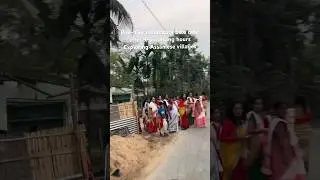 Exploring Assamese village life #deeplinadekasong #villagelife #assamese #bihu #bikelover #explore