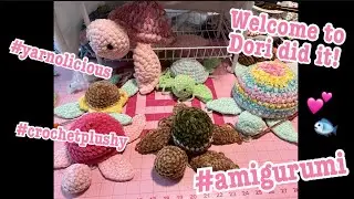 Dori did it! 🐟 #amigurumi #yarn #crochet #stuffedanimals #yarnolicious