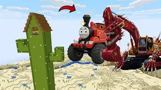 i Found Scariest JCB 😱 in Minecraft | Minecraft Horror