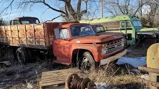 Rust Ranch New Arrivals! Oldsmobile, Thunderbird, Studebaker, Ford, Chevy, IHC, GMC trucks + cars!!!