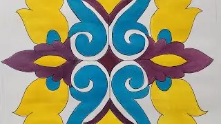 How to draw Design drawing|water colour drawing|my drawing gallery|How to draw