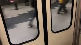 Metro Warszawa Przejazd Wagonmaszem 81-717 nr 02 z Racławickiej na Politechnikę