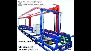 Shunda Machinery EPS auto integral cutting machine, straight cut type foam board cutting machine